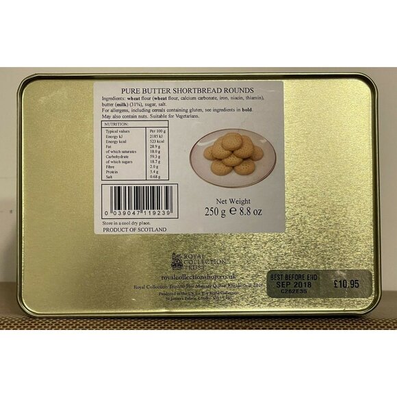 Buckingham Palace Cookie Tin Royal Collection Trust RARE - Picture 5 of 5